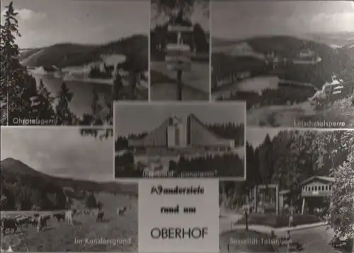 Oberhof - Wanderziele, u.a. Sessellift - 1979