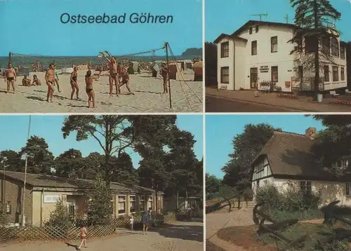 Göhren - u.a. HO-Gaststätte zur Düne - ca. 1990