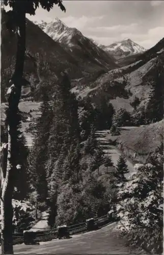 Jochstraße - mit Rotspitze und Entschenkopf - ca. 1960