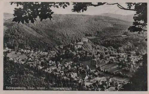 Schwarzburg - Trippsteinblick - 1955