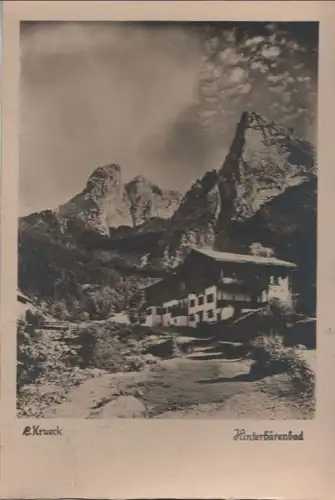 Österreich - Österreich - Hinterbärenbad - Unterkunfts-Haus - 1933