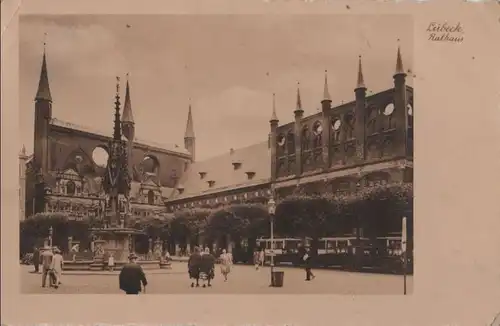 Lübeck - Rathaus - 1932