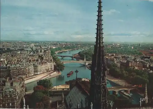 Frankreich - Frankreich - Paris - Panorama dur la Seine - 1962