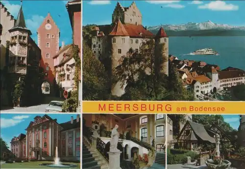 Meersburg - 5 Teilbilder - ca. 1995