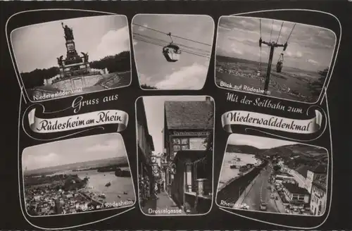 Rüdesheim - mit 6 Bildern - ca. 1960