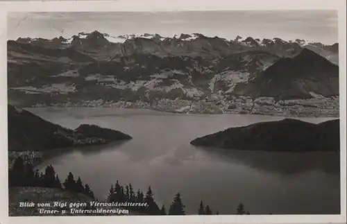 Schweiz - Schweiz - Vierwaldstättersee - Blick vom Rigi - 1936
