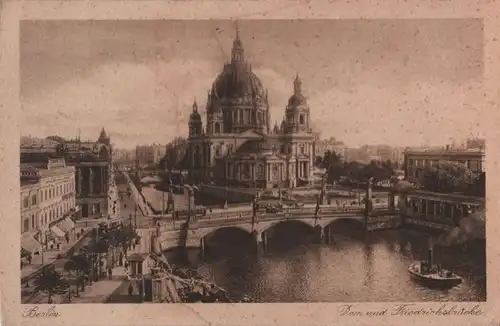 Berlin-Mitte, Dom - mit Friedrichsbrücke - 1927