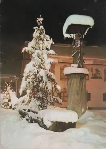 schneebedeckter Baum - 1968