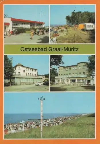 Graal-Müritz - u.a. Zeltplatz Uhlenflucht - 1988