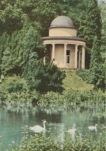 Kassel - Schloßpark mit Tempel - ca. 1975