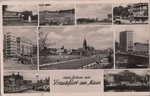 Frankfurt Main - u.a. AEG-Hochhaus - 1954