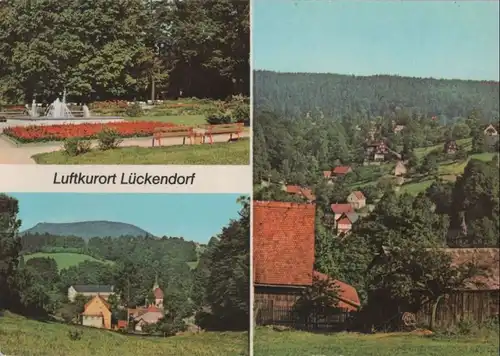 Oybin-Lückendorf - u.a. Blick zum Berg Hochwald - 1980