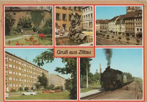 Zittau - u.a. Schmalspurbahn - 1988