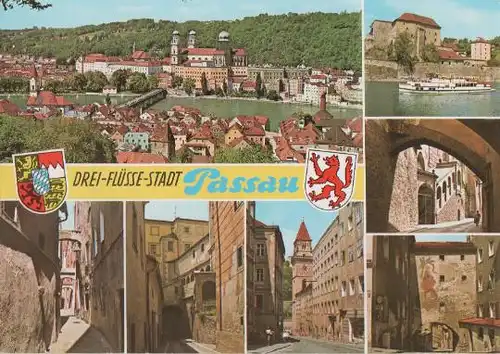 Drei-Flüsse-Stadt Passau - ca. 1975