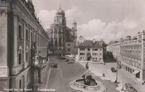 Passau - Residenzplatz - 1952