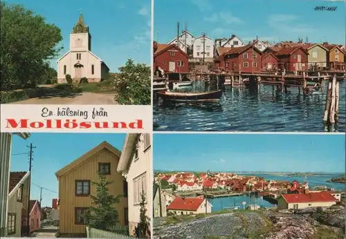 Schweden - Schweden - Mollösund (OT von Orust) - mit 4 Bildern - ca. 1980