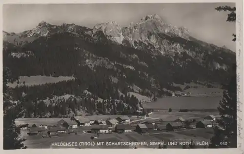 Österreich - Österreich - Haldensee - mit Schartschrofen - 1929