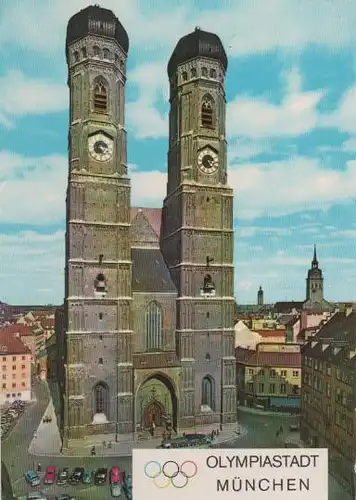 Olympiastadt München - Frauenkirche - ca. 1975