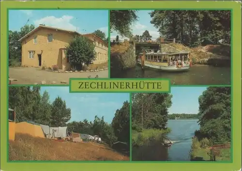 Rheinsberg-Zechlinerhütte - u.a. MS Rheinsberg - 1984
