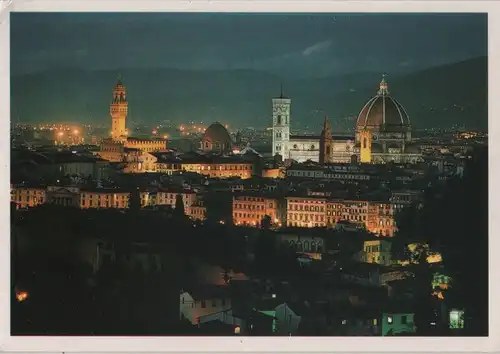 Italien - Florenz - Firenze - Italien - Nachtansicht