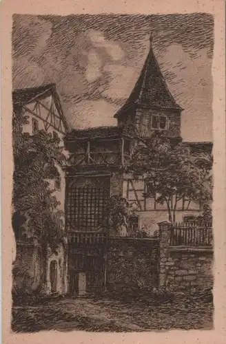 Harburg - Im Burghof - 1928