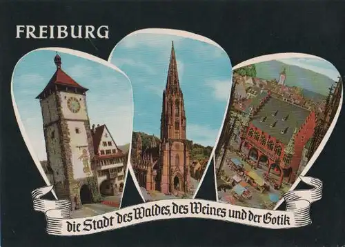 Freiburg - Die Stadt des Waldes - ca. 1965