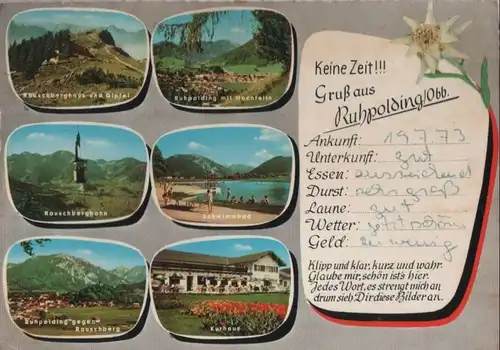 Ruhpolding - u.a. Kurhaus - 1973