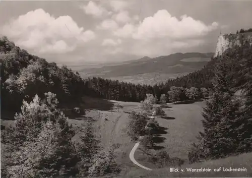 Lochenstein - Blick vom Wenzelstein - ca. 1965