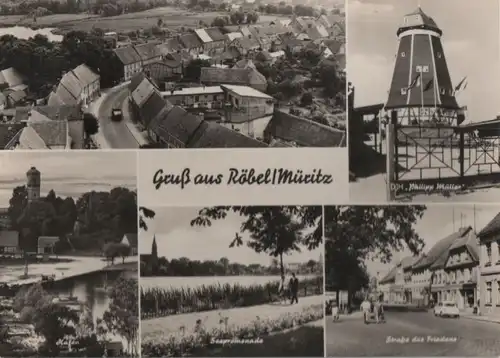 Röbel - u.a. Hafen - ca. 1970