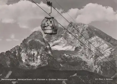 Berchtesgaden - Jennerseilbahn - ca. 1965