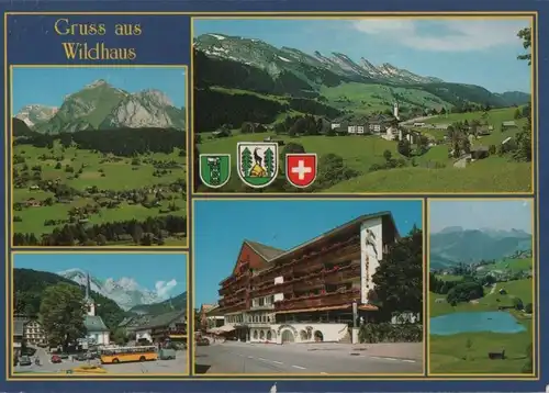 Schweiz - Schweiz - Wildhaus - 5 Teilbilder - 1991