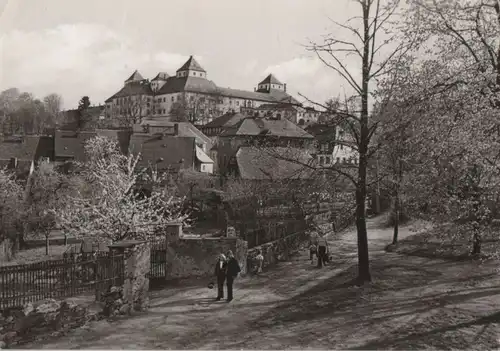 Augustusburg - Blick zur Burg - 1981