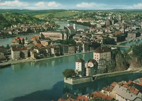 Passau die 3-Flüssestadt - ca. 1975