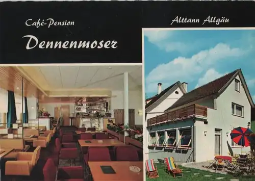 Wolfegg-Alttann - Cafe-Pension Dennenmoser - 1964