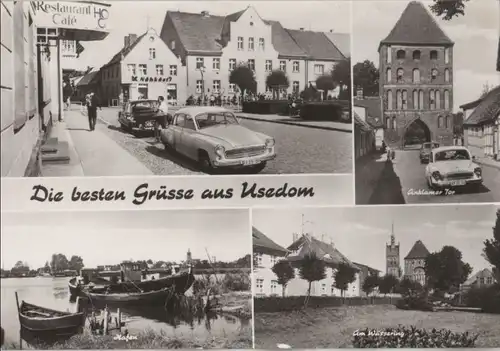 Usedom - 4 Teilbilder - 1979