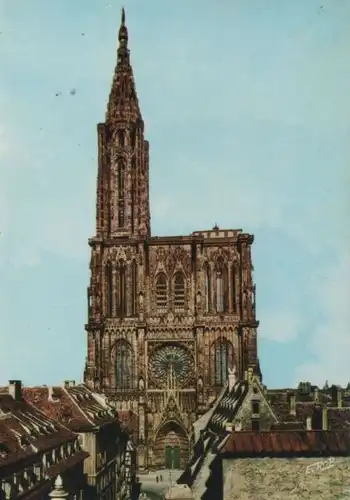 Frankreich - Frankreich - Strasbourg - La Cathedrale - 1976