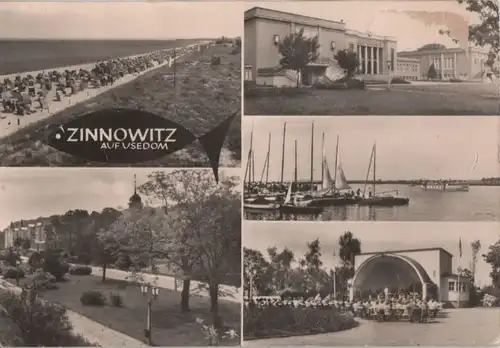 Zinnowitz - u.a. Kulturhaus - ca. 1980