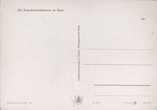 Rappbodetalsperre - Staumauer