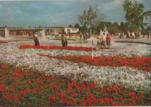 Erfurt - Internationale Gartenbauausstellung - 1966