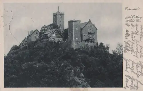 Eisenach - Wartburg von Süd-West - 1933