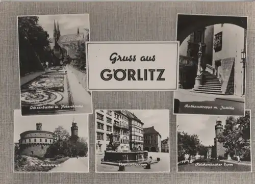 Görlitz - u.a. Ochsenbastei - 1966