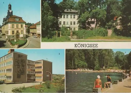 Königsee - u.a. Waldseebad - 1980