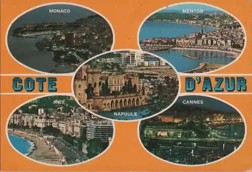 Frankreich - Frankreich - Cote d’Azur - mit 5 Bildern - 1980