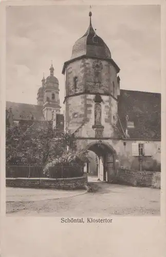 Schöntal - Klostertor - ca. 1950