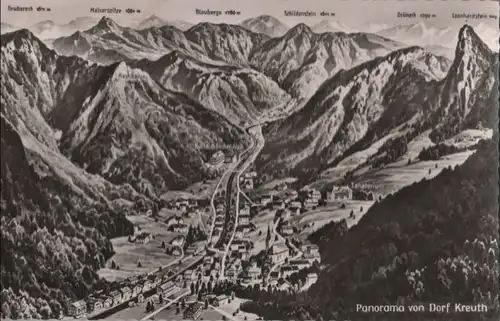 Kreuth - Panorama - ca. 1965