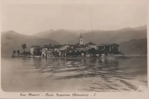 Italien - Italien - Lago Maggiore - Isola Superiore, Pescatori - ca. 1950