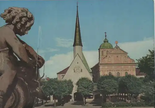 Altötting - Gnadenkapelle mit Magdalenenkirche - 1963