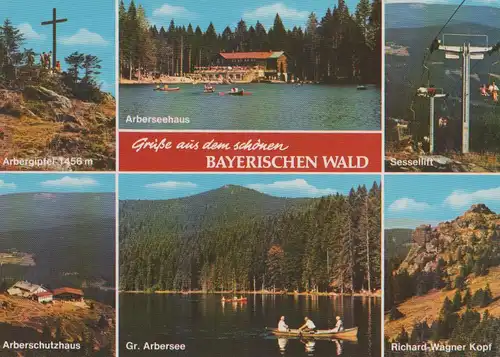 Bayerischer Wald - u.a. Sessellift - ca. 1980