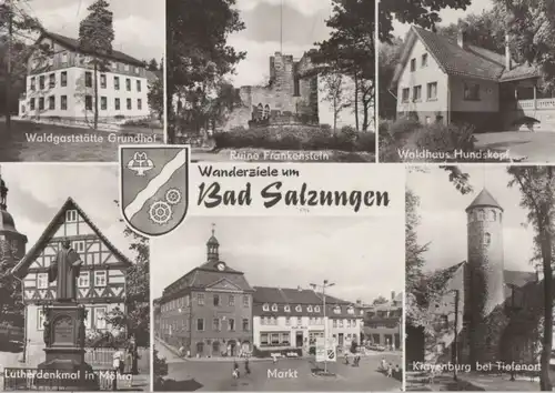 Bad Salzungen - u.a. Waldgaststätte Grundhof - 1986