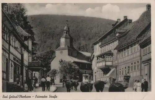Bad Grund - Osteroder Straße - 1953